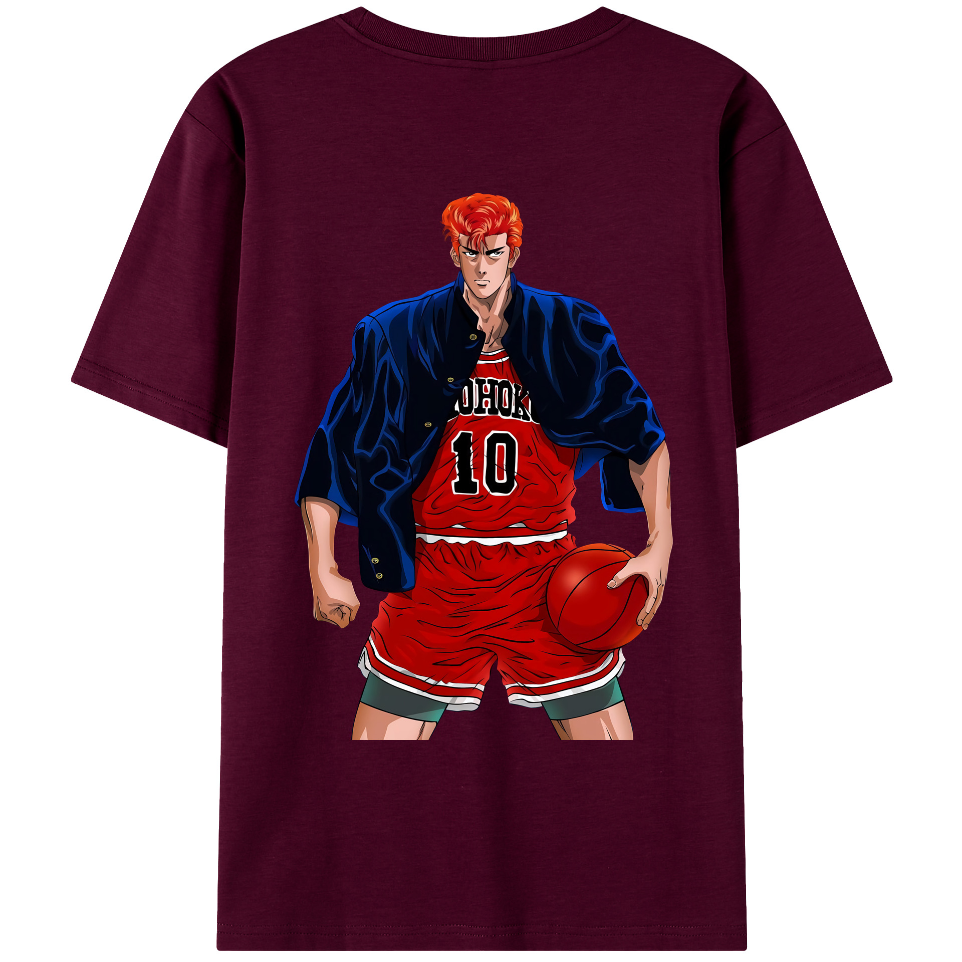 （画像用） SLAM DUNK／スラムダンク レディース半袖Tシャツ(バックプリント)